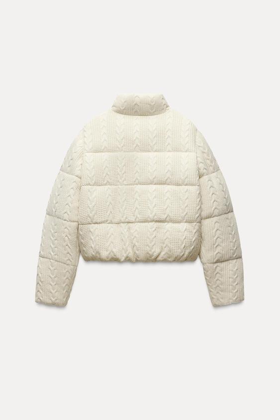 Knit Puffer Anorak